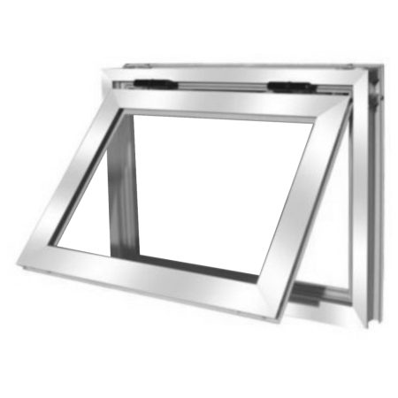 Brazo Empuje Aluminio 60x40 Vidrio Entero