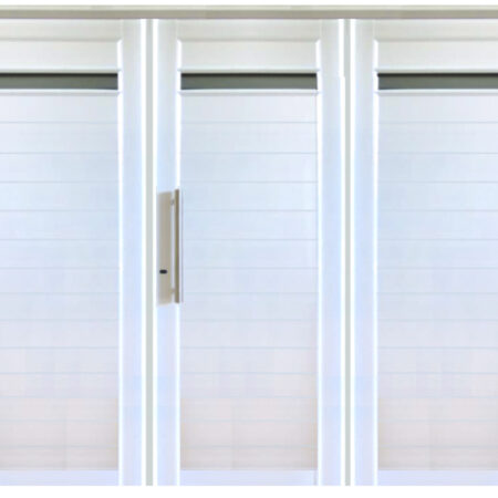 Porton Aluminio 240x200 M526 1 Vidrio Superior